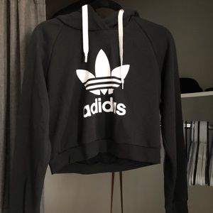 Cropped Adidas Hoodie